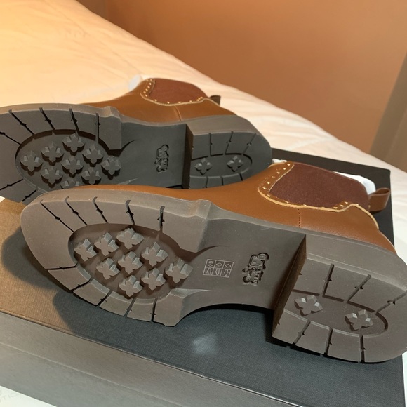 NEW COACH LORY LEATHER BOOTIE - Picture 5 of 6